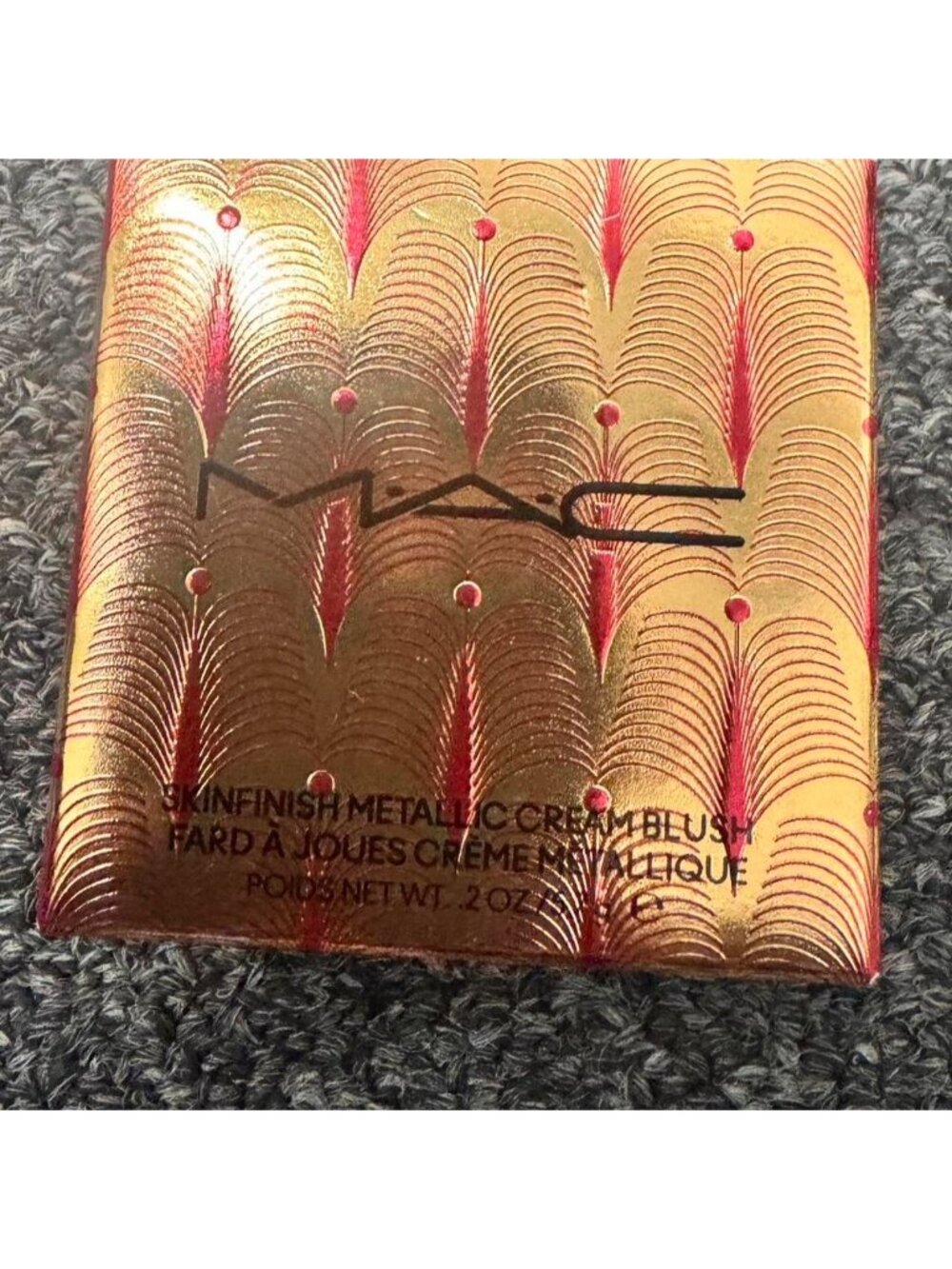 MAC Skin Finish Metallic Cream Blush in Coveted...